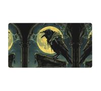 Grand tapis de souris de jeu, tapis de clavier antidérapant, mat pour bureau, maison, accessoires de bureau, 40,6 x 74,5 cm
