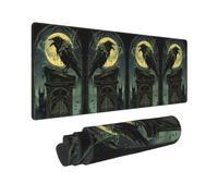 Grand tapis de souris de jeu, tapis de souris antidérapant pour clavier d'ordinateur, tapis de souris pour bureau, maison, accessoires de bureau, 30,5 x 80,9 cm