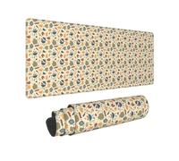 Grand tapis de souris de jeu, tapis de souris pour barbecue et grill - Tapis de bureau antidérapant pour bureau, maison, accessoires de bureau, 30,5 x 80,9 cm