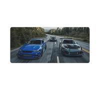 Grand tapis de souris de jeu voiture japonaise JDM voiture R34 cool sport voiture art tapis de bureau long grand tapis de souris clavier étendu tapis d'ordinateur de bureau organisateurs de bureau et