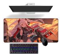 Grand tapis de souris en caoutchouc avec motif dessin animé Azur Lane Prinz Eugen