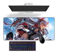 Grand tapis de souris en caoutchouc avec motif dessin animé Azur Lane Prinz Eugen