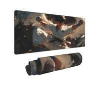 Grand Tapis de Souris Gamer 1000x500mm Tapis Souris XXL, Lavable Garçon de Taekwondo Mousepad Gaming avec Bords Cousus et Base en Caoutchouc Antidérapante, pour Gamer/PC/Personnel de Bureau, P11356