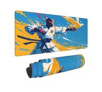 Grand Tapis de Souris Gamer 1400x700mm Tapis Souris XXL, Lavable Homme de Taekwondo Mousepad Gaming avec Bords Cousus et Base en Caoutchouc Antidérapante, pour Gamer/PC/Personnel de Bureau, P8776