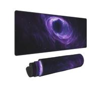 Grand Tapis de Souris Gamer 900x300mm Tapis Souris XXL, Lavable Art Violet Mousepad Gaming avec Bords Cousus et Base en Caoutchouc Antidérapante, pour Gamer/PC/Ordinateur/Personnel de Bureau, P11501