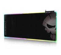 Grand Tapis de Souris Gamer XXXL RGB (900x400mm) + Hub 4 Ports USB, 12 Modes de Rétroéclairage, Base Antidérapante, Gaming Mousepad