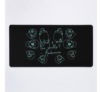 Grand Tapis de Souris Gaming pour Bureau Ambiance Crânes de Gideon le Neuvième 75x40cm Antidérapante Clav