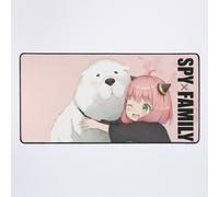 Grand Tapis de Souris Gaming pour Bureau Anya et Bond 75x40cm Antidérapante Clavie