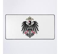 Grand Tapis de Souris Gaming pour Bureau Armoiries impériales d'Allemagne Kaiserreich Hearts of Iron 4 75x40cm Antidérapante Clavi