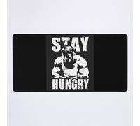 Grand Tapis de Souris Gaming pour Bureau Arnold - Restez affamé 75x40cm Antidérapante Clavi