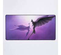 Grand Tapis de Souris Gaming pour Bureau Autocollant couple de dragons, masque, best-seller, tendance, tapis de souris pour iPhone 11 Pro Max 12 13 75x40cm Antidérapante Clavie