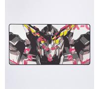 Grand Tapis de Souris Gaming pour Bureau Choisissez votre Gundam - Unicorn Gundam RX-0 75x40cm Antidérapante Clavie