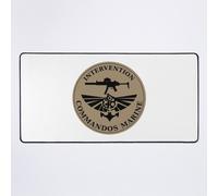Grand Tapis de Souris Gaming pour Bureau COMMANDOS D'INTERVENTION MARINE 75x40cm Antidérapante Clavie