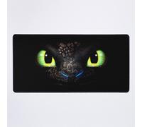 Grand Tapis de Souris Gaming pour Bureau Comment dresser votre dragon 75x40cm Antidérapante Clavie
