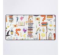 Grand Tapis de Souris Gaming pour Bureau Conception de l'école des sorciers 75x40cm Antidérapante Clavi