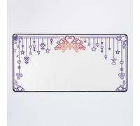 Grand Tapis de Souris Gaming pour Bureau Conception du framework Kingdom Hearts ¿ Coucher de soleil 75x40cm Antidérapante Clav