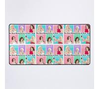 Grand Tapis de Souris Gaming pour Bureau Drame new-yorkais de Real Housewives 75x40cm Antidérapante Clavie