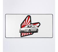 Grand Tapis de Souris Gaming pour Bureau EG Hatch - Red Sun JDM 75x40cm Antidérapante Clavie