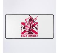 Grand Tapis de Souris Gaming pour Bureau ERZA SCARLET 75x40cm Antidérapante Clavie