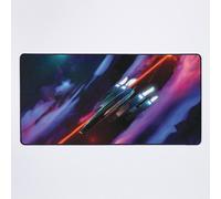 Grand Tapis de Souris Gaming pour Bureau Évasion du SR-2 Reaper de Normandie dans Nebula 75x40cm Antidérapante Clavi