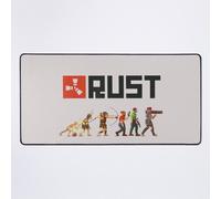 Grand Tapis de Souris Gaming pour Bureau Évolution de la rouille jdm 75x40cm Antidérapante Clavi