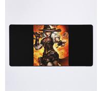 Grand Tapis de Souris Gaming pour Bureau faire quelque chose 75x40cm Antidérapante Clavie