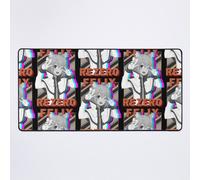 Grand Tapis de Souris Gaming pour Bureau Felix Argyle Re Zero Commencer la vie dans un autre monde Conception RVB monochrome 75x40cm Antidérapante Clavie