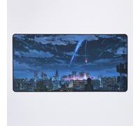 Grand Tapis de Souris Gaming pour Bureau Fond d'écran de l'anime Kimi No Na Wa, Your Name 75x40cm Antidérapante Clavi