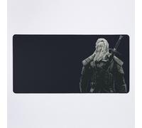 Grand Tapis de Souris Gaming pour Bureau GERALT LE SORCELEUR MINIMALISTE 75x40cm Antidérapante Clavie