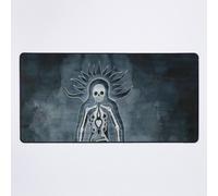 Grand Tapis de Souris Gaming pour Bureau Gojira, la voie de toute chair. ?UVRE DE COUVERTURE SANS LOGOS 75x40cm Antidérapante Clavi