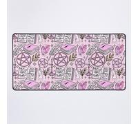 Grand Tapis de Souris Gaming pour Bureau Grimoire des sorcières 75x40cm Antidérapante Clavi