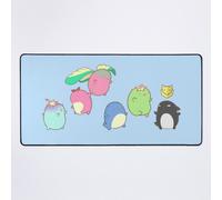 Grand Tapis de Souris Gaming pour Bureau Guild Wars 2 - Train de commandant 75x40cm Antidérapante Clavie