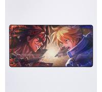 Grand Tapis de Souris Gaming pour Bureau Guilty Gear Strive 75x40cm Antidérapante Clavie