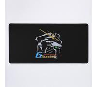 Grand Tapis de Souris Gaming pour Bureau Gundam Mobile Fighter G en feu.png 75x40cm Antidérapante Clavie