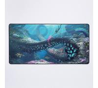Grand Tapis de Souris Gaming pour Bureau Illustration du jeu vidéo Subnautica 75x40cm Antidérapante Clavi