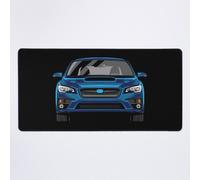 Grand Tapis de Souris Gaming pour Bureau Illustration vectorielle de WRX STI JDM 75x40cm Antidérapante Clavie