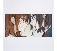 Grand Tapis de Souris Gaming pour Bureau Izumi Miyamura et Kyouko Hori 75x40cm Antidérapante Clavie