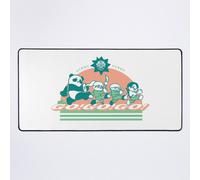 Grand Tapis de Souris Gaming pour Bureau Jujutsu Kaisen - 2e année (Yuta / Maki / Inumaki / Panda) Ver 1 75x40cm Antidérapante Clavi
