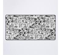 Grand Tapis de Souris Gaming pour Bureau Kaguya Sama, l'amour est la guerre 75x40cm Antidérapante Clavie