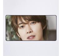 Grand Tapis de Souris Gaming pour Bureau Kim Hyun Joong 75x40cm Antidérapante Clavie