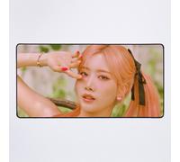 Grand Tapis de Souris Gaming pour Bureau Kim Lip LOONA Retourne ça 75x40cm Antidérapante Clavi