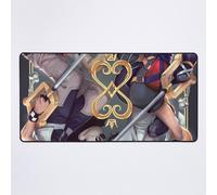 Grand Tapis de Souris Gaming pour Bureau Kingdom Hearts 75x40cm Antidérapante Clavie