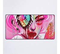 Grand Tapis de Souris Gaming pour Bureau L'?il de mon c?ur 75x40cm Antidérapante Clav