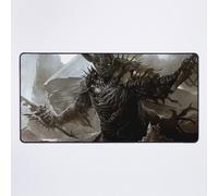 Grand Tapis de Souris Gaming pour Bureau La Voie des Rois - Lumière de la Tempête 75x40cm Antidérapante Clav