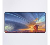 Grand Tapis de Souris Gaming pour Bureau La Voie des Rois - Photo de couverture 75x40cm Antidérapante Clavie