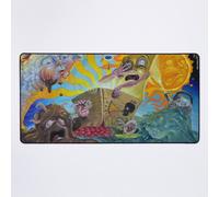 Grand Tapis de Souris Gaming pour Bureau Le calcul des éléments 75x40cm Antidérapante Clav