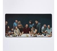 Grand Tapis de Souris Gaming pour Bureau Le Cénacle des Sopranos Vintage 75x40cm Antidérapante Clavi