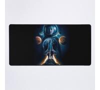 Grand Tapis de Souris Gaming pour Bureau le dernier d'entre nous partie II 75x40cm Antidérapante Clavie
