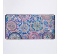 Grand Tapis de Souris Gaming pour Bureau Le rêve des sept s?urs 75x40cm Antidérapante Clav