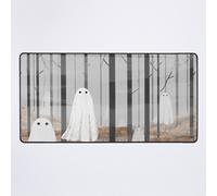 Grand Tapis de Souris Gaming pour Bureau Les bois sont pleins de fantômes 75x40cm Antidérapante Clavi